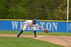 Baseball vs CGA  Wheaton College Baseball vs Coast Guard Academy during game one of the NEWMAC semi-finals playoffs. - (Photo by Keith Nordstrom) : Wheaton, baseball, NEWMAC